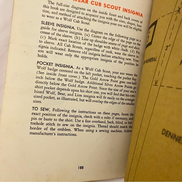 Old Vtg 1954 WOLF CUB SCOUT BOOK BOY SCOUTS AMERICA HANDBOOK - Picture 11 of 12